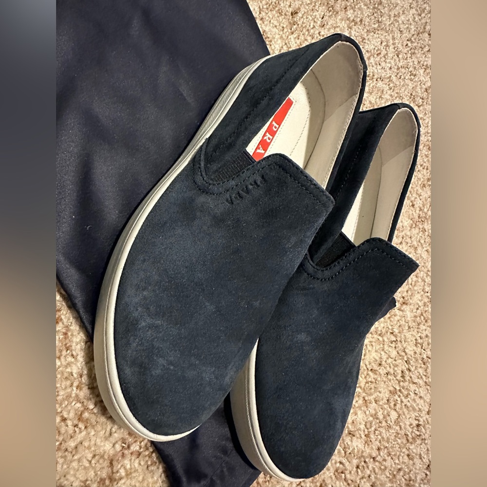 Prada slip-on sneakers